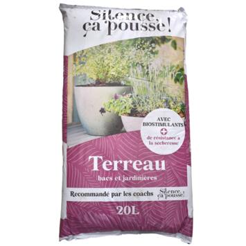 image TERREAU BAC ET JARDINIERE 20L